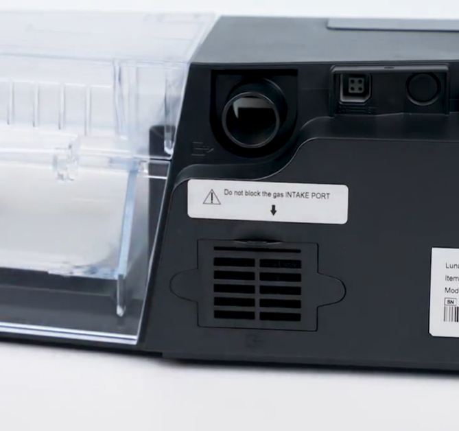 Luna G3 Auto PAP Side View